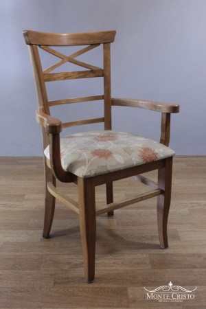 Cadeira ABC natural com tecido e braço4